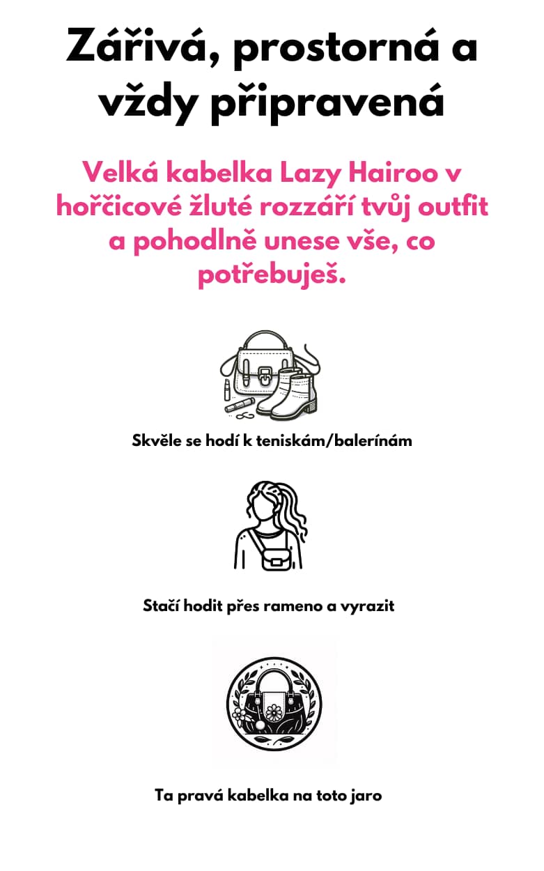 hairoo žlutá lazy - dareceknamiru